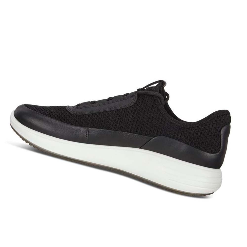 Ecco Soft 7 Runner Joggesko Dame Svarte | NO 240UZG